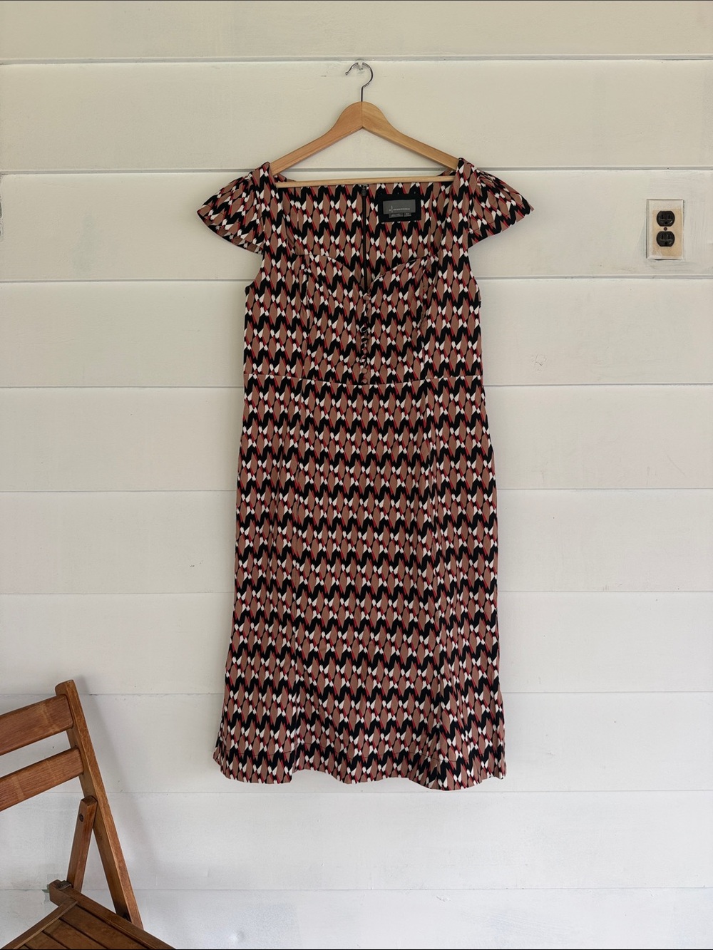 Anthropologie The Cecily Fit & Flare Sweetheart Dress